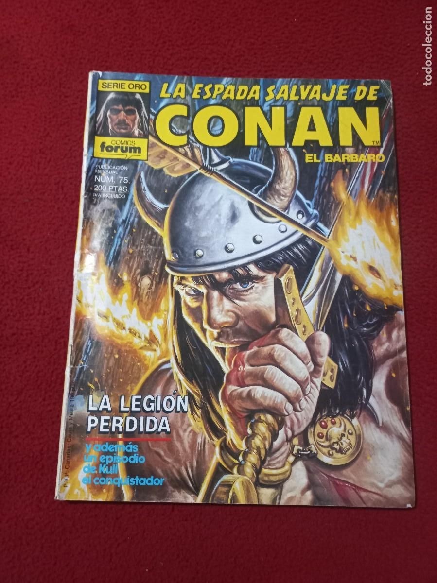 C&oacute;mics: LA ESPADA SALVAJE DE CONAN 75 - REVISTA - Foto 1