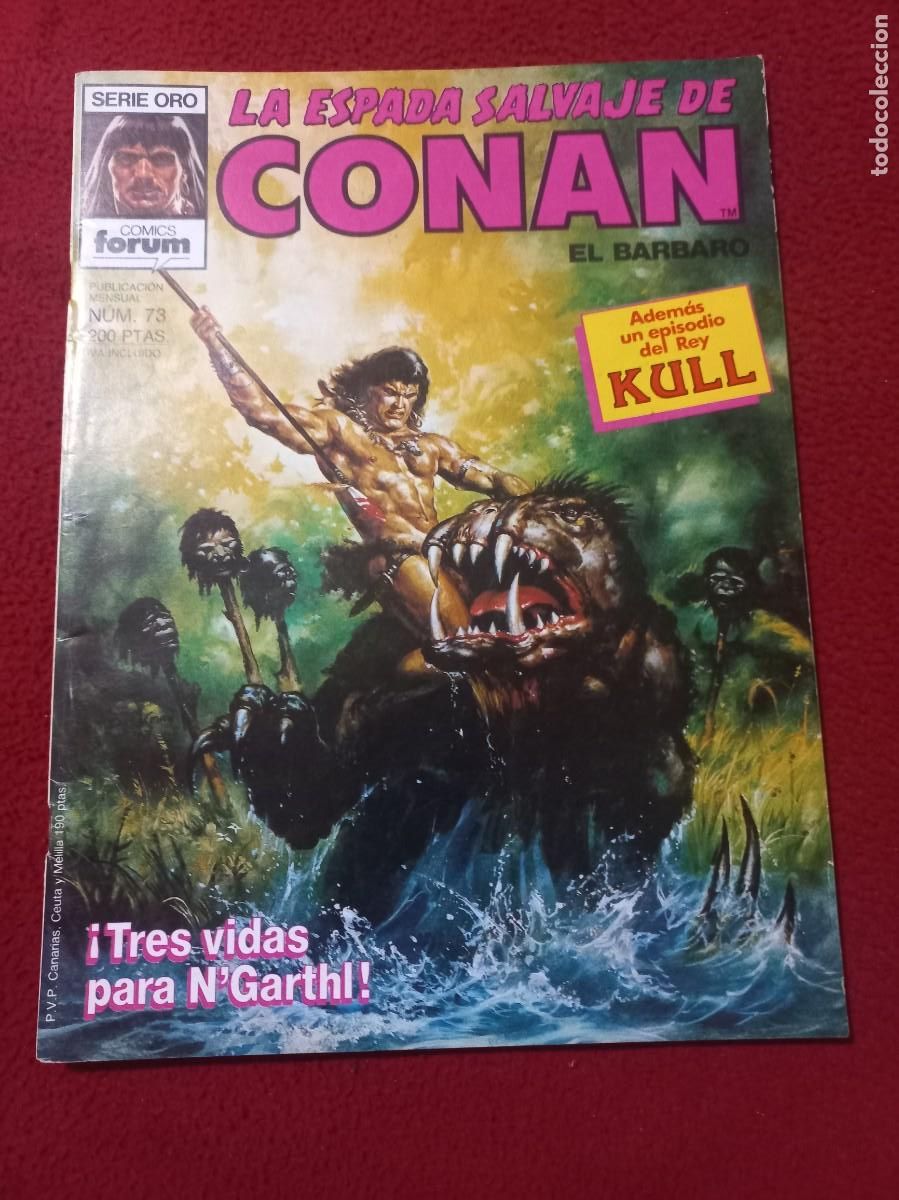 C&oacute;mics: LA ESPADA SALVAJE DE CONAN 74 - REVISTA