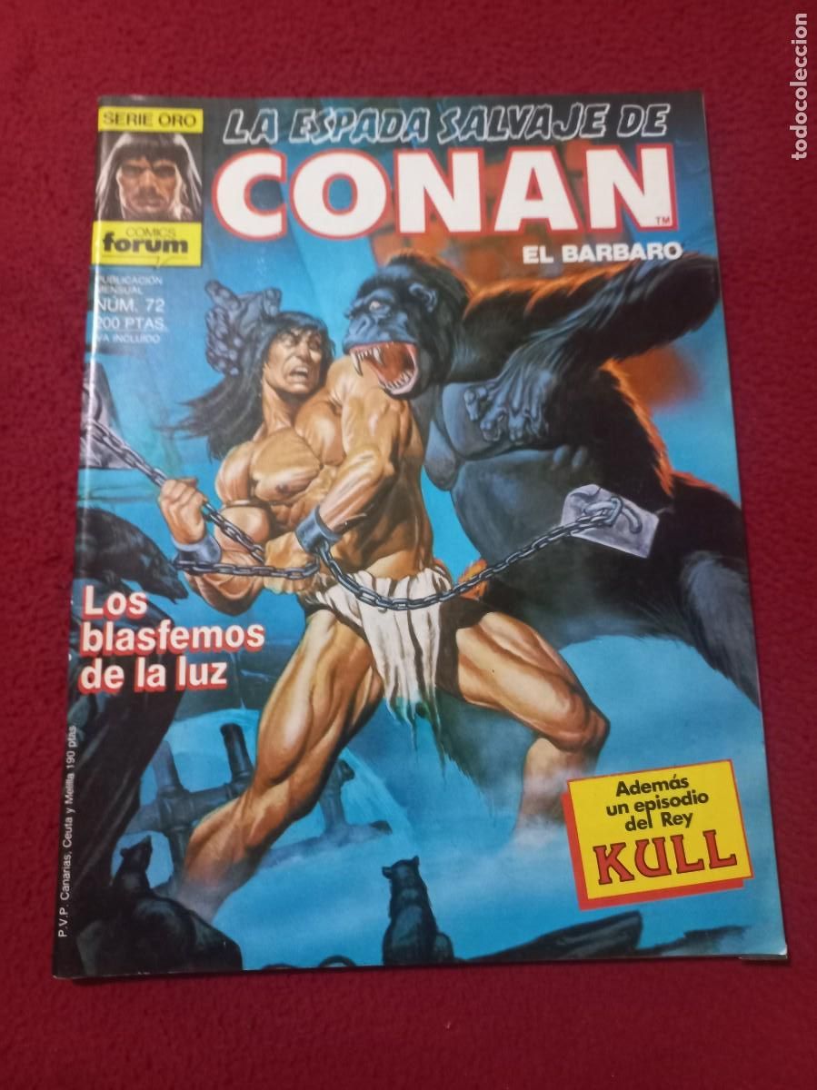 C&oacute;mics: LA ESPADA SALVAJE DE CONAN 72 - REVISTA - Foto 1