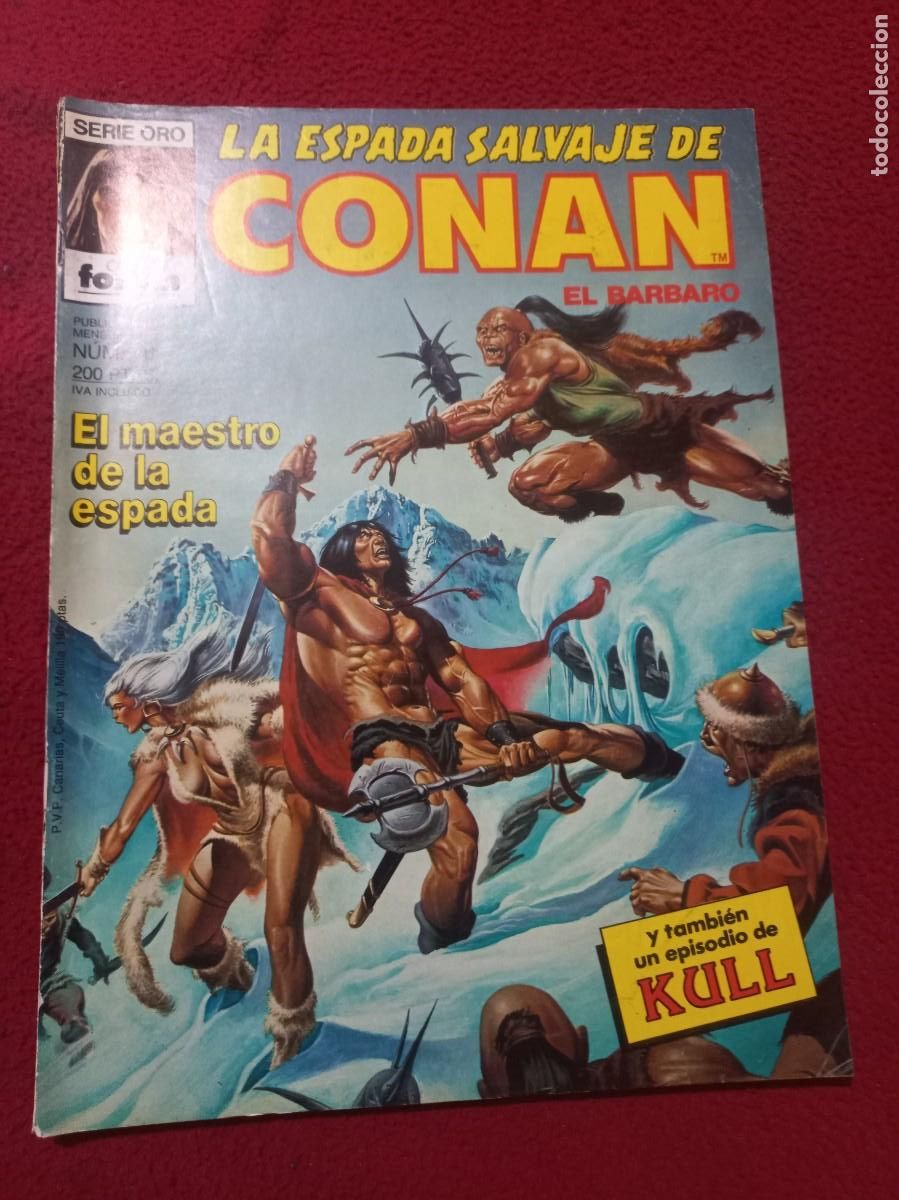 C&oacute;mics: LA ESPADA SALVAJE DE CONAN 70 - REVISTA