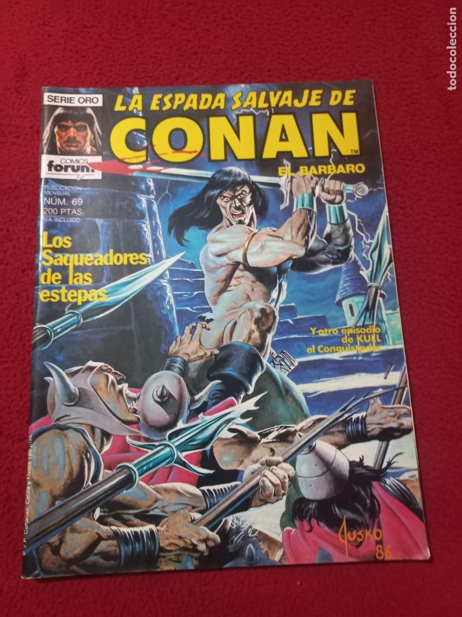 C&oacute;mics: LA ESPADA SALVAJE DE CONAN 69 - REVISTA