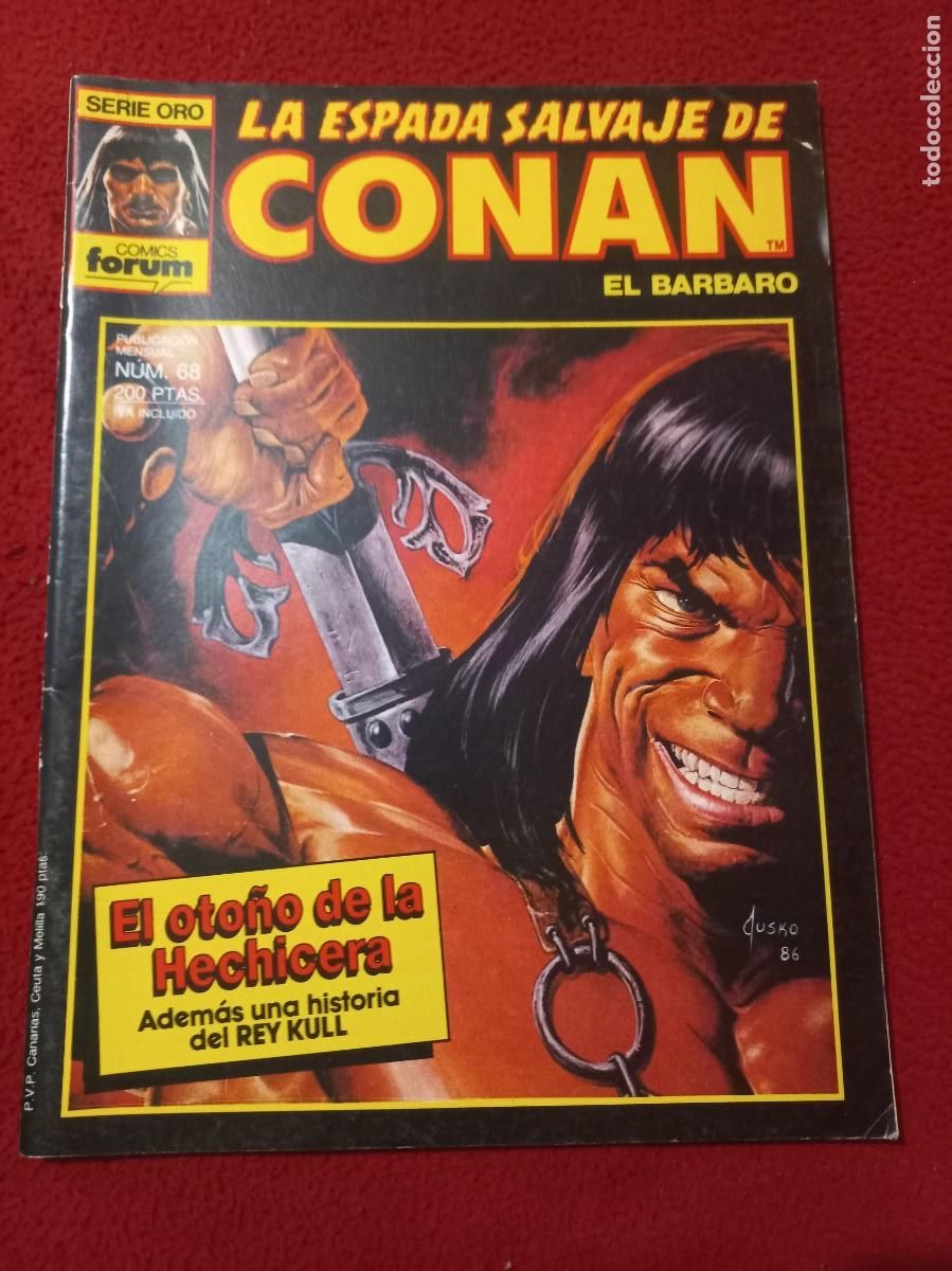 C&oacute;mics: LA ESPADA SALVAJE DE CONAN 68 - REVISTA - Foto 1