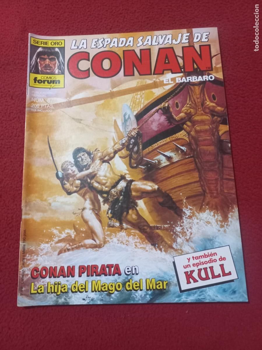 C&oacute;mics: LA ESPADA SALVAJE DE CONAN 67 - REVISTA