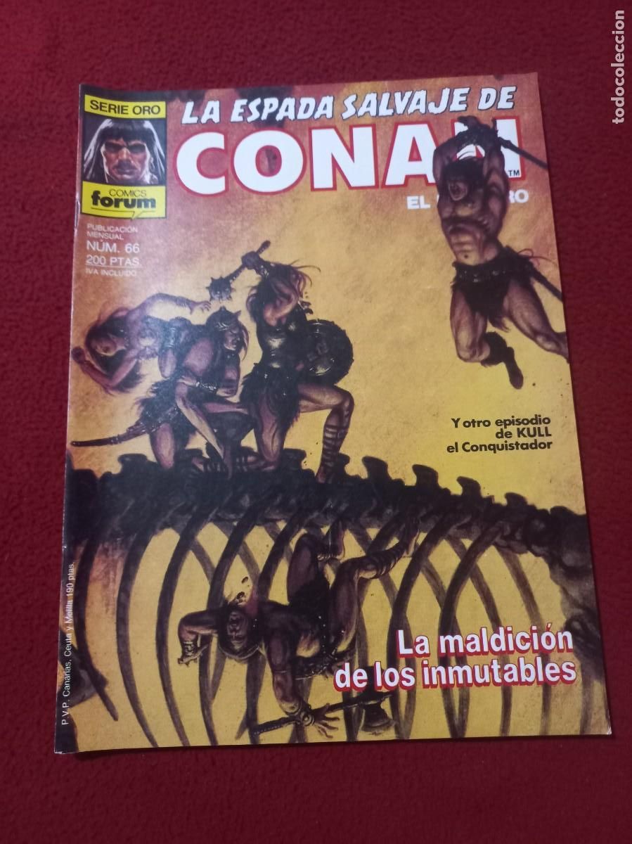 C&oacute;mics: LA ESPADA SALVAJE DE CONAN 66 - REVISTA