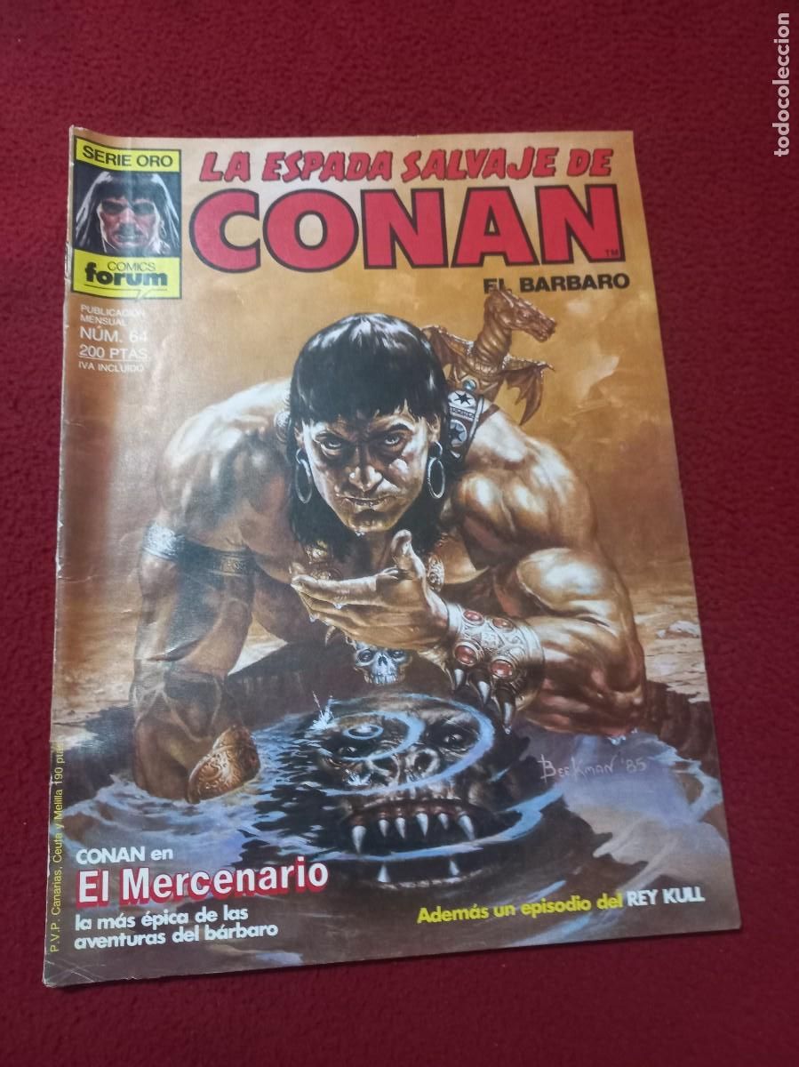 C&oacute;mics: LA ESPADA SALVAJE DE CONAN 64 - REVISTA - Foto 1