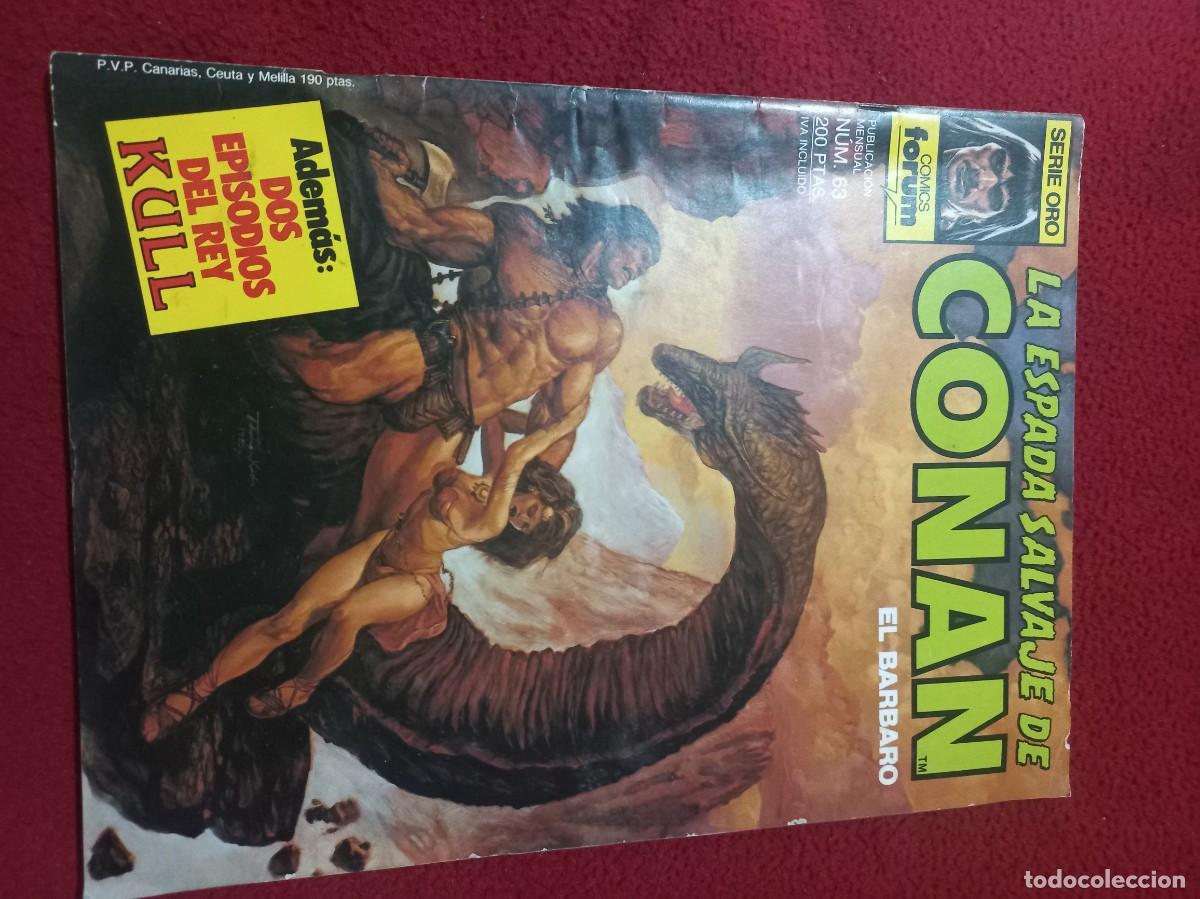 C&oacute;mics: LA ESPADA SALVAJE DE CONAN 63 - REVISTA