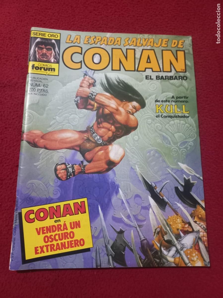 C&oacute;mics: LA ESPADA SALVAJE DE CONAN 62 - REVISTA