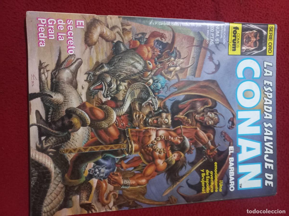 C&oacute;mics: LA ESPADA SALVAJE DE CONAN 61 - REVISTA