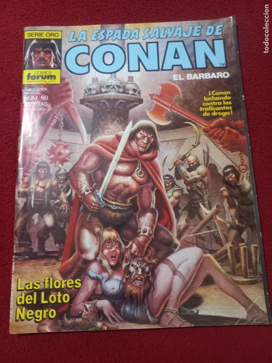 C&oacute;mics: LA ESPADA SALVAJE DE CONAN 60 - REVISTA - Foto 1