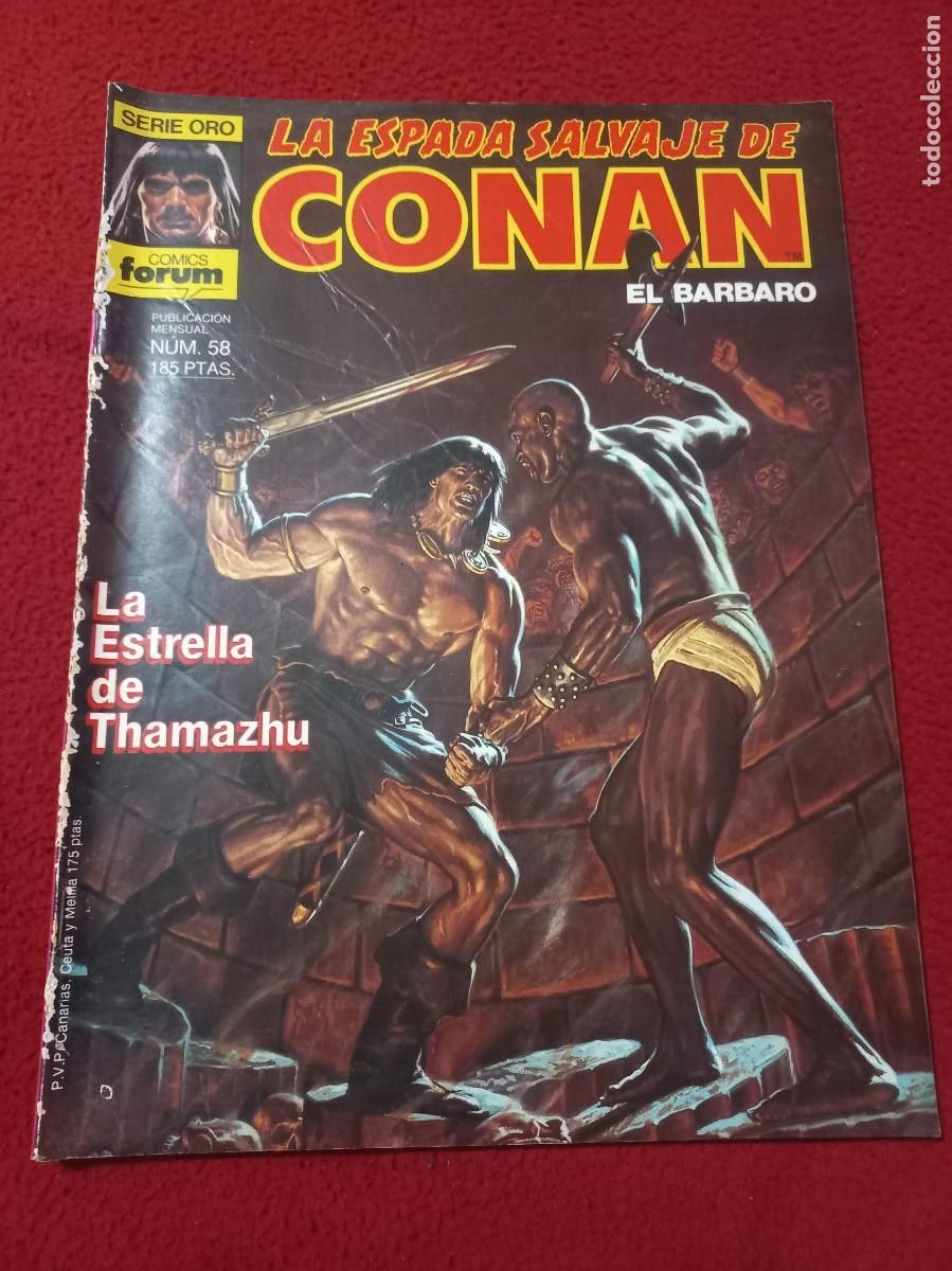 C&oacute;mics: LA ESPADA SALVAJE DE CONAN 58 - REVISTA