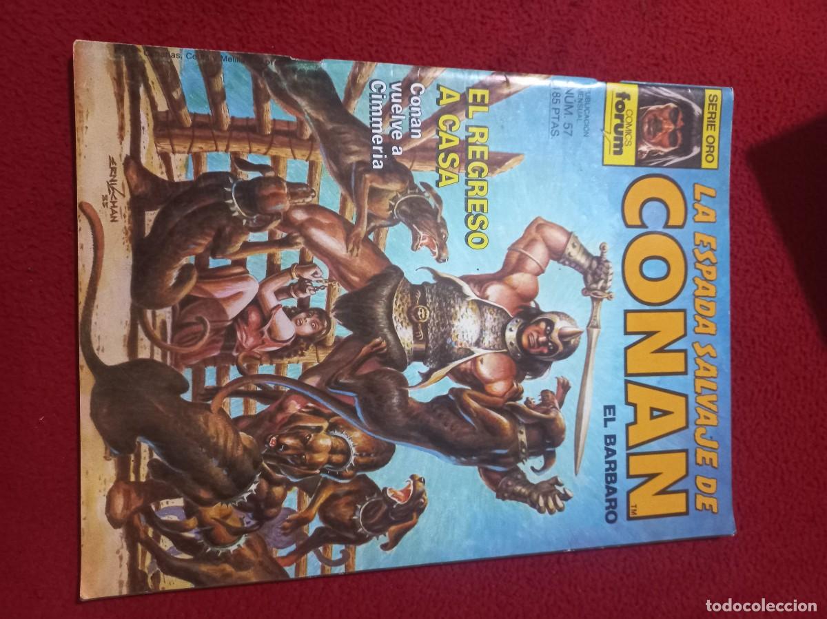 C&oacute;mics: LA ESPADA SALVAJE DE CONAN 57 - REVISTA