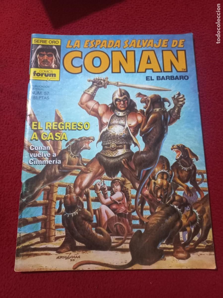 C&oacute;mics: LA ESPADA SALVAJE DE CONAN 57 - REVISTA