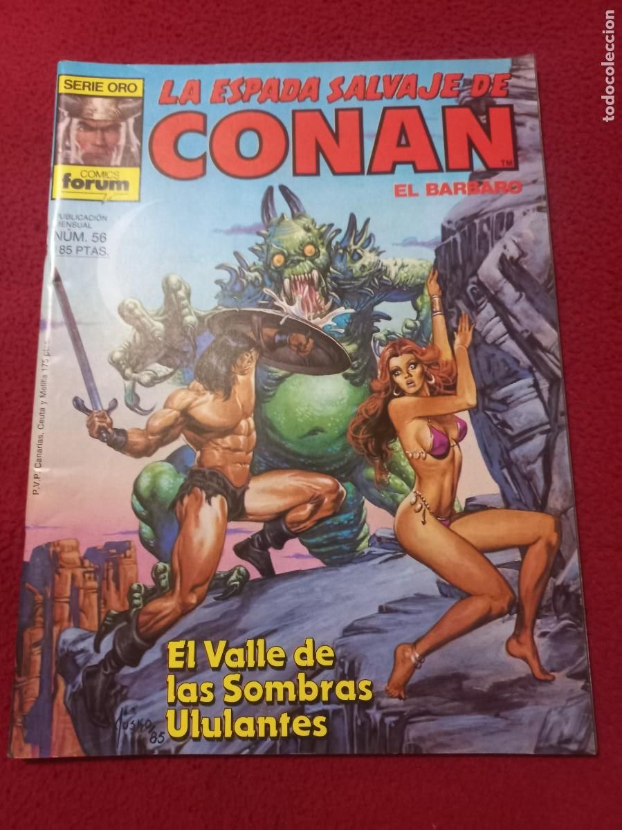 C&oacute;mics: LA ESPADA SALVAJE DE CONAN 56 - REVISTA