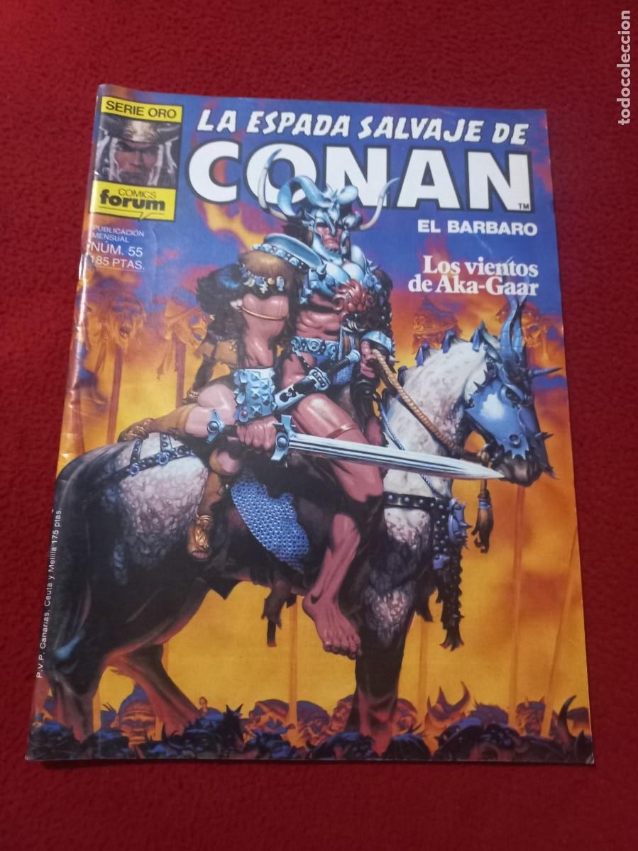 C&oacute;mics: LA ESPADA SALVAJE DE CONAN 55 - REVISTA - Foto 1
