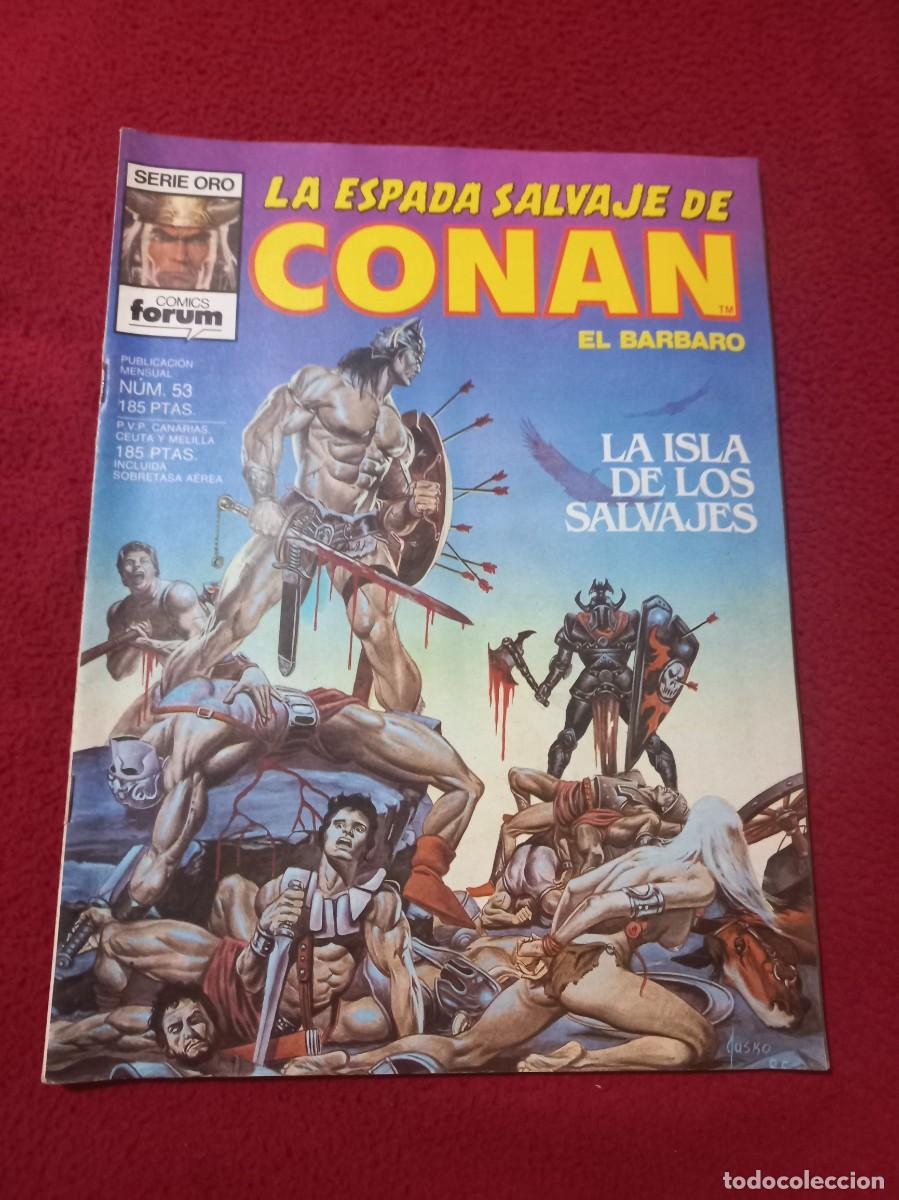 C&oacute;mics: LA ESPADA SALVAJE DE CONAN 53 - REVISTA