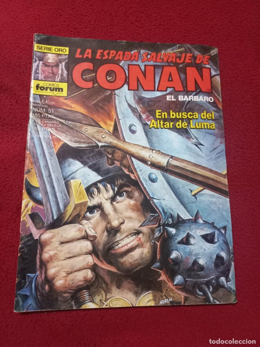 C&oacute;mics: LA ESPADA SALVAJE DE CONAN 51 - REVISTA - Foto 1