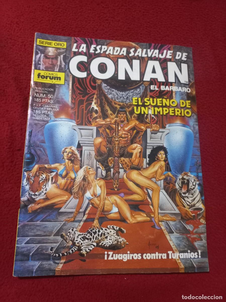 C&oacute;mics: LA ESPADA SALVAJE DE CONAN 50 - REVISTA
