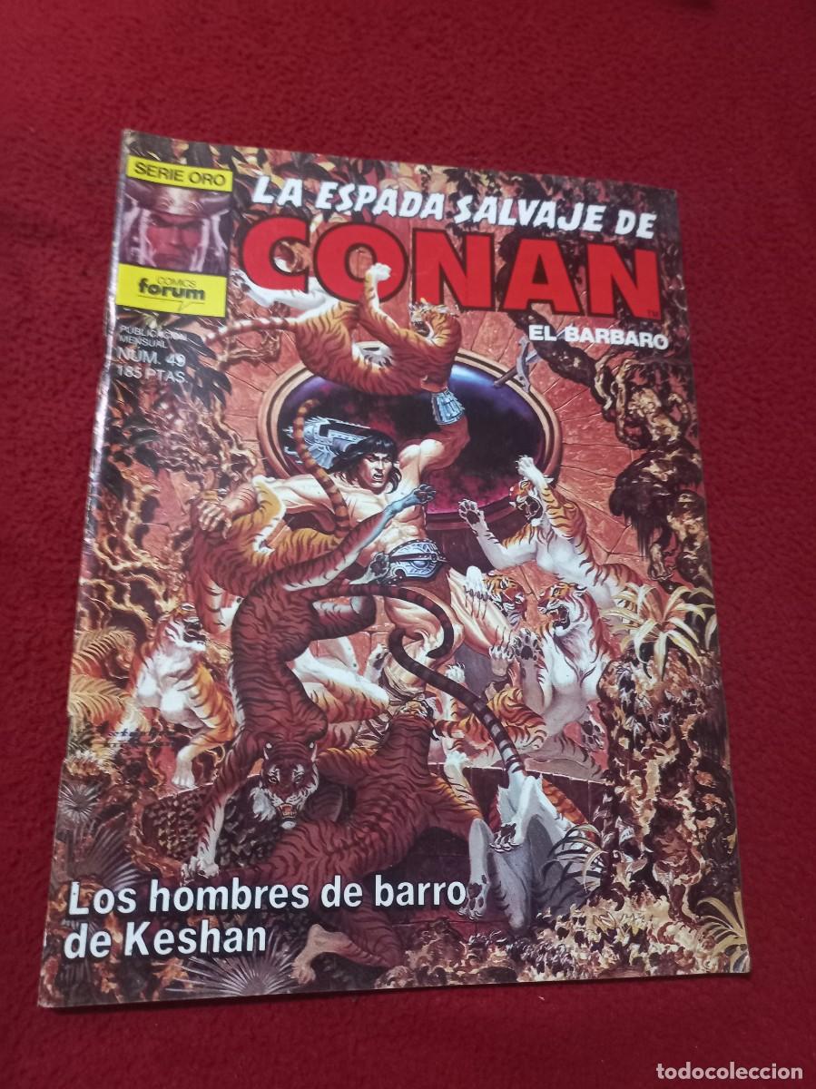 C&oacute;mics: LA ESPADA SALVAJE DE CONAN 49 - REVISTA - Foto 1