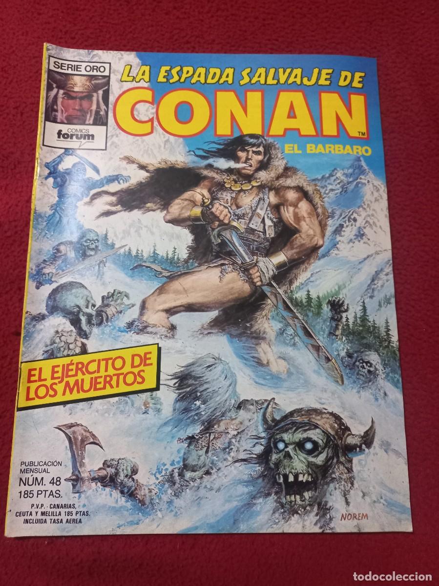 C&oacute;mics: LA ESPADA SALVAJE DE CONAN 48 - REVISTA