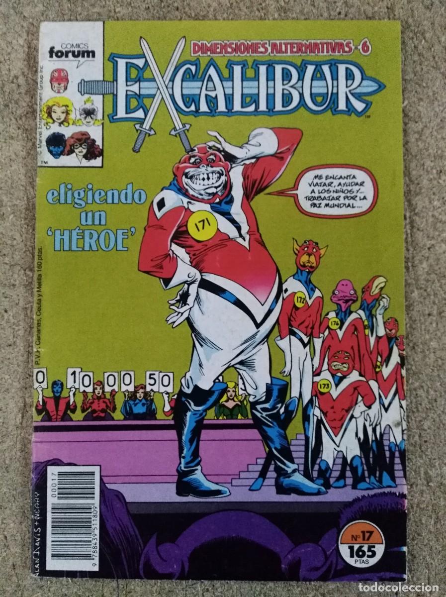 C&oacute;mics: Excalibur 17.Vol. 1.Marvel.Forum - Foto 1