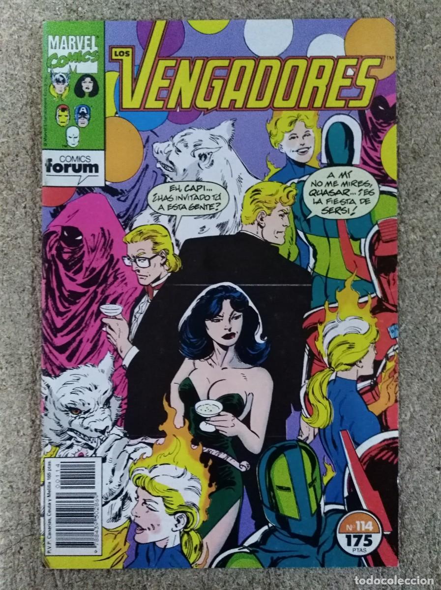 C&oacute;mics: Los Vengadores 114.Vol.1.Marvel.Forum