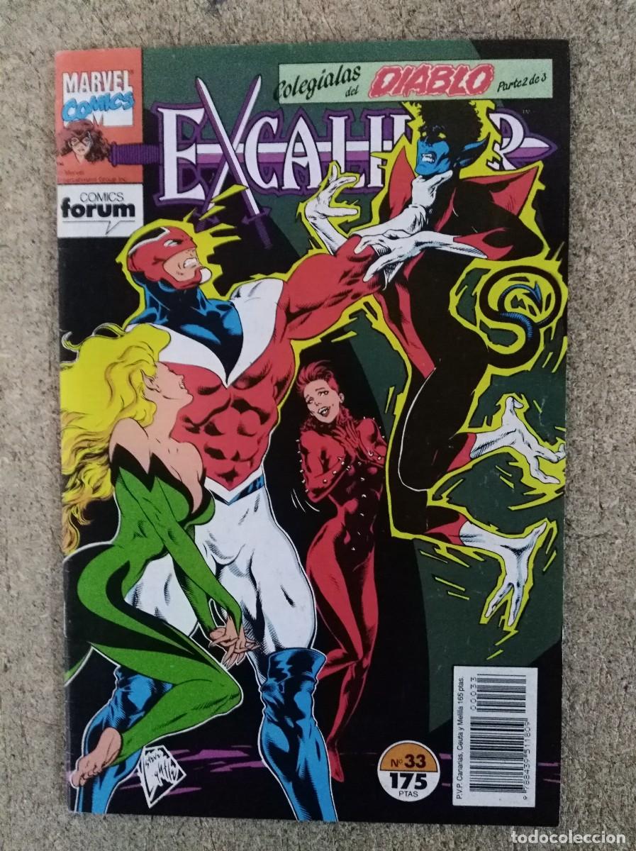 C&oacute;mics: Excalibur 33.Vol. 1.Marvel.Forum - Foto 1