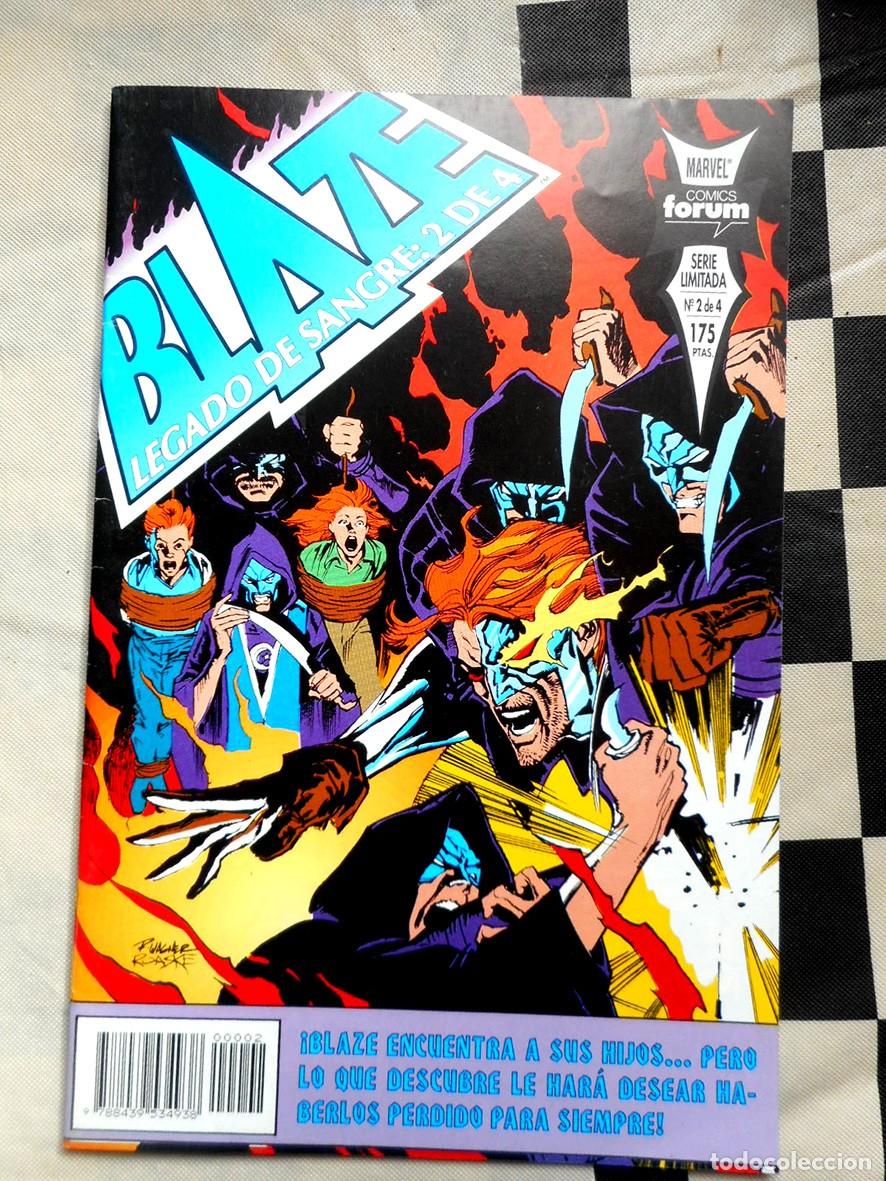 C&oacute;mics: BLAZE - LEGADO DE SANGRE N&ordm;2 (FORUM-OCTUBRE 1994) HOWARD MACKIE - RON WAGNER
