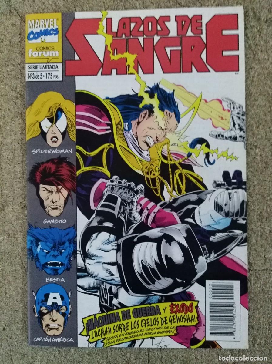 C&oacute;mics: Lazos de Sangre 3 Serie limitada.Marvel.Forum