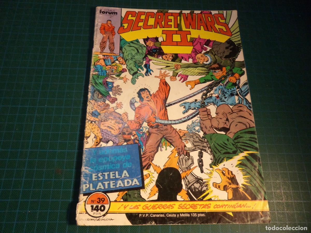 C&oacute;mics: Secret Wars. N&ordm; 39. Forum. Con se&ntilde;ales de uso - Foto 1