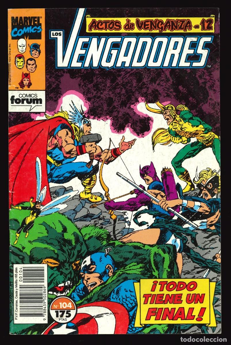 C&oacute;mics: LOS VENGADORES (VOL. 1) - COMICS FORUM / N&Uacute;MERO 104