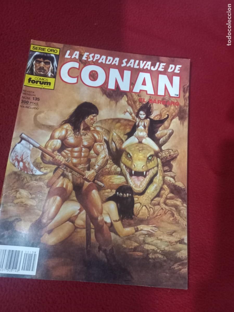 Comics: LA ESPADA SALVAJE DE CONAN 135 - REVISTA .