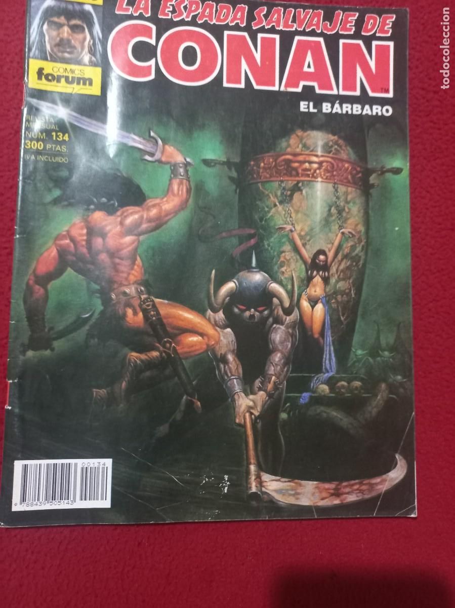 C&oacute;mics: LA ESPADA SALVAJE DE CONAN 134 - REVISTA . - Foto 1
