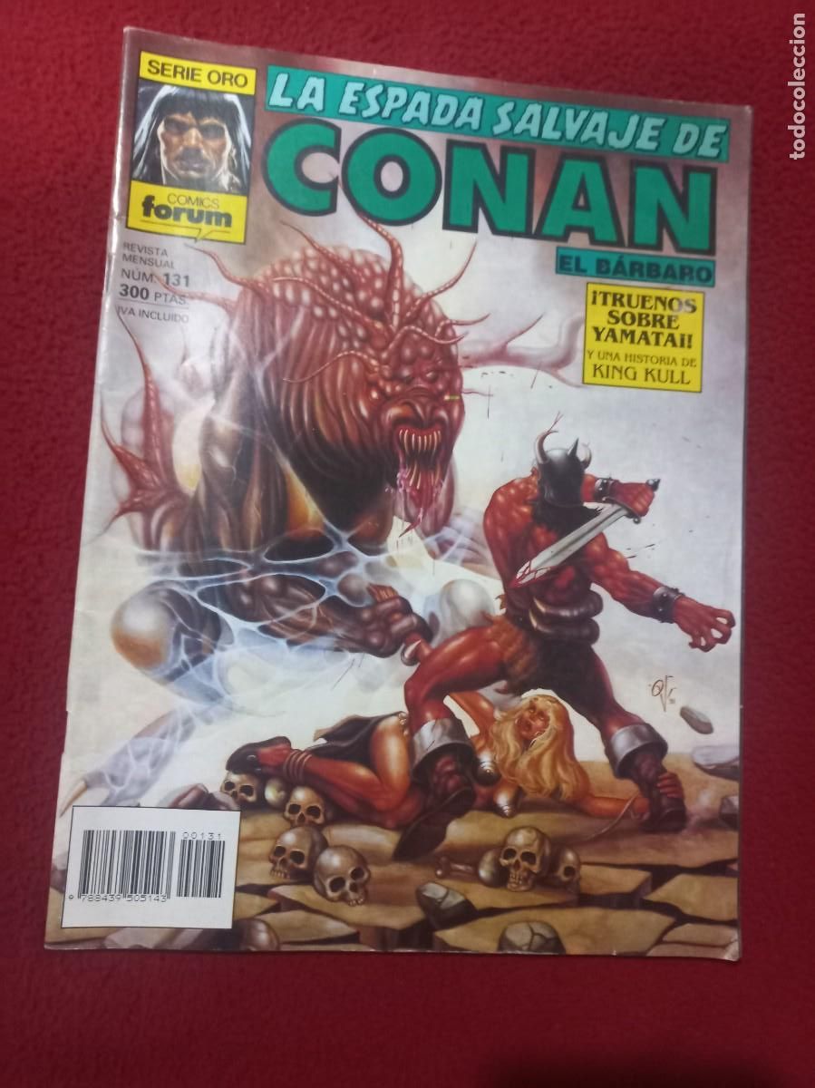 C&oacute;mics: LA ESPADA SALVAJE DE CONAN 131 - REVISTA . - Foto 1