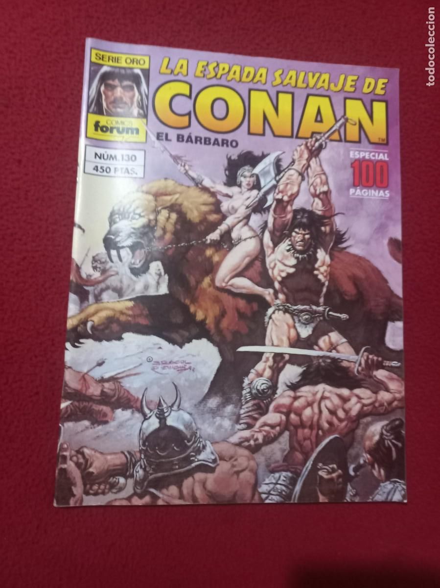 C&oacute;mics: LA ESPADA SALVAJE DE CONAN 130 - REVISTA . - Foto 1