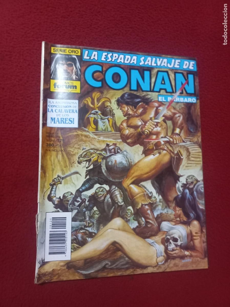 Comics: LA ESPADA SALVAJE DE CONAN 129 - REVISTA .