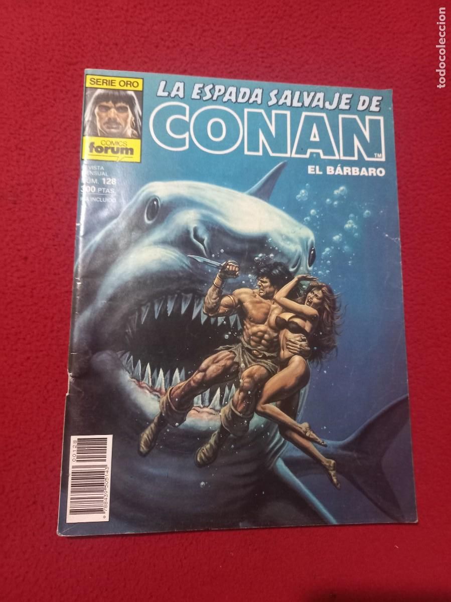 C&oacute;mics: LA ESPADA SALVAJE DE CONAN 128 - REVISTA . - Foto 1