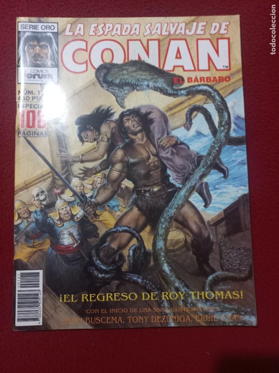 Comics: LA ESPADA SALVAJE DE CONAN 127 - ESPECIAL 100 PAGINAS - REVISTA .