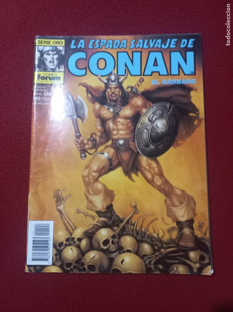 C&oacute;mics: LA ESPADA SALVAJE DE CONAN 126 - REVISTA . - Foto 1