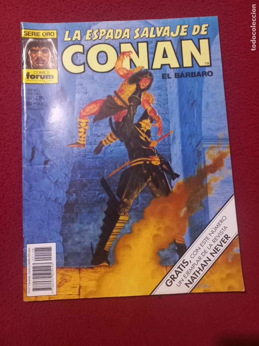 C&oacute;mics: LA ESPADA SALVAJE DE CONAN 125 - REVISTA . - Foto 1