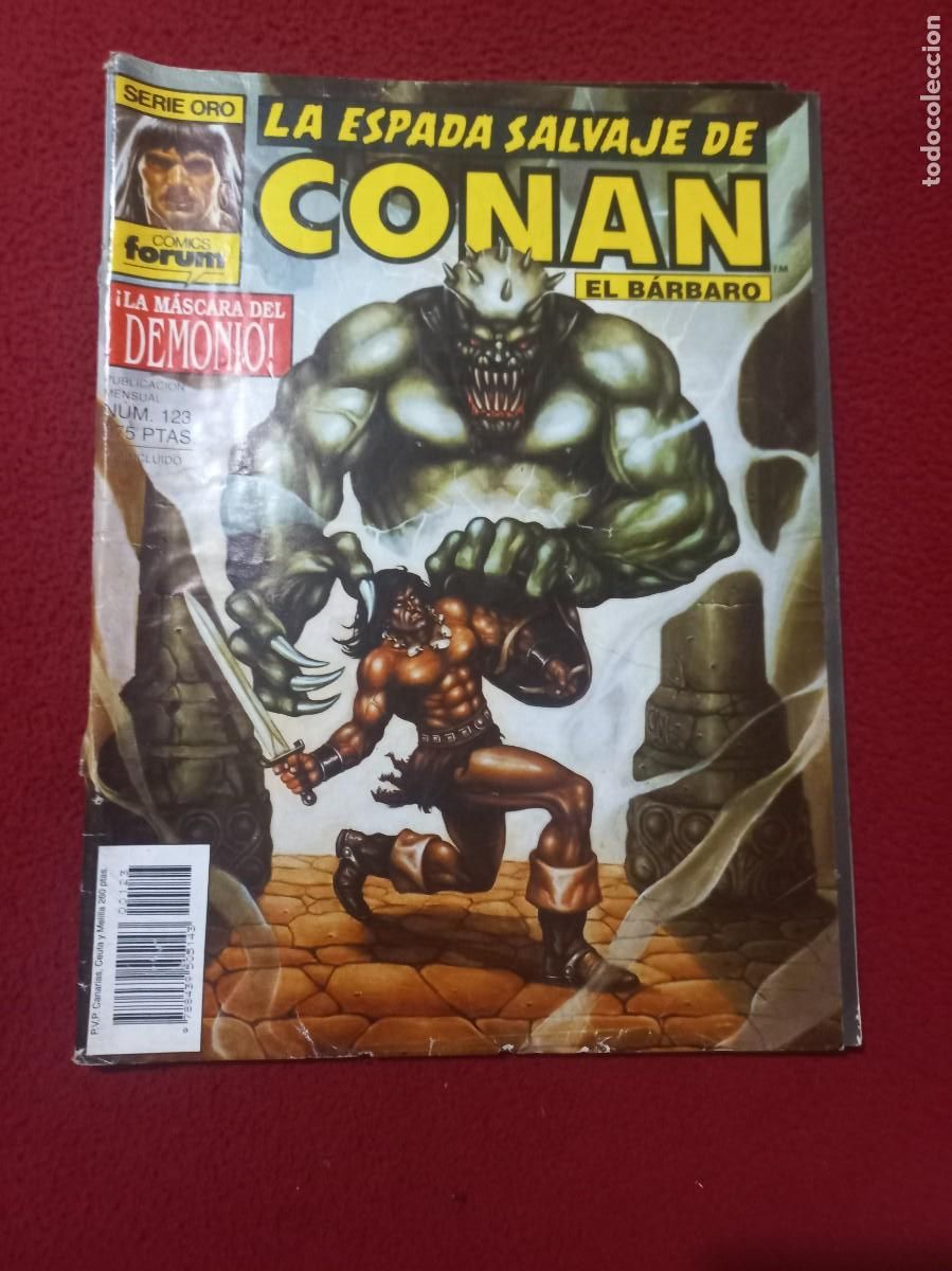 C&oacute;mics: LA ESPADA SALVAJE DE CONAN 123 - REVISTA . - Foto 1
