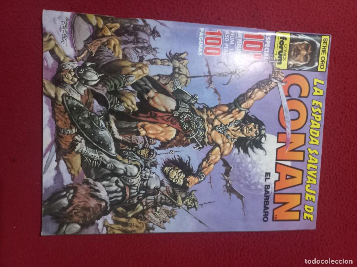 C&oacute;mics: LA ESPADA SALVAJE DE CONAN 122 - ESPECIAL 10&ordm; ANIVERSARIO - REVISTA .