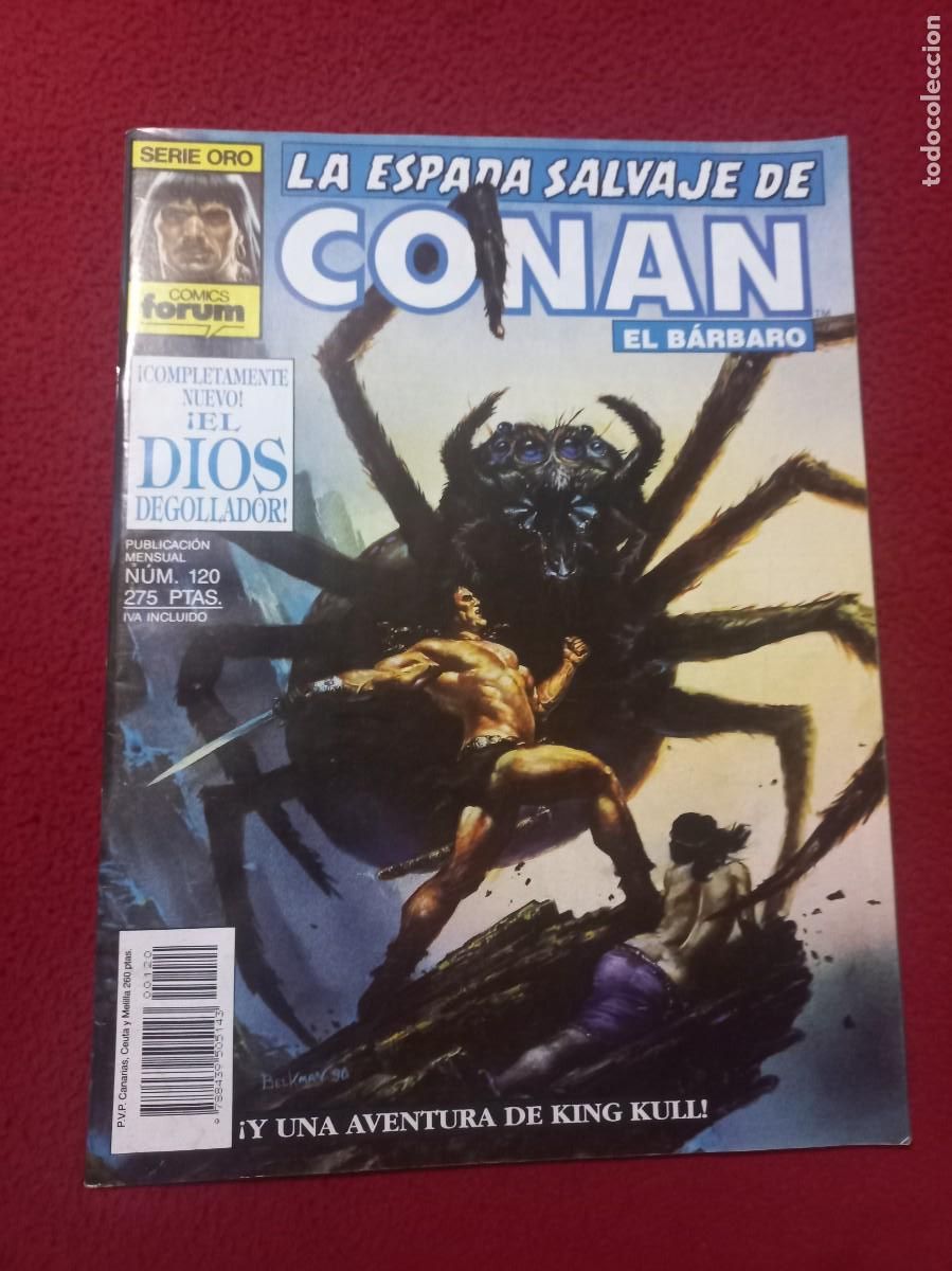 C&oacute;mics: LA ESPADA SALVAJE DE CONAN 120 - REVISTA .