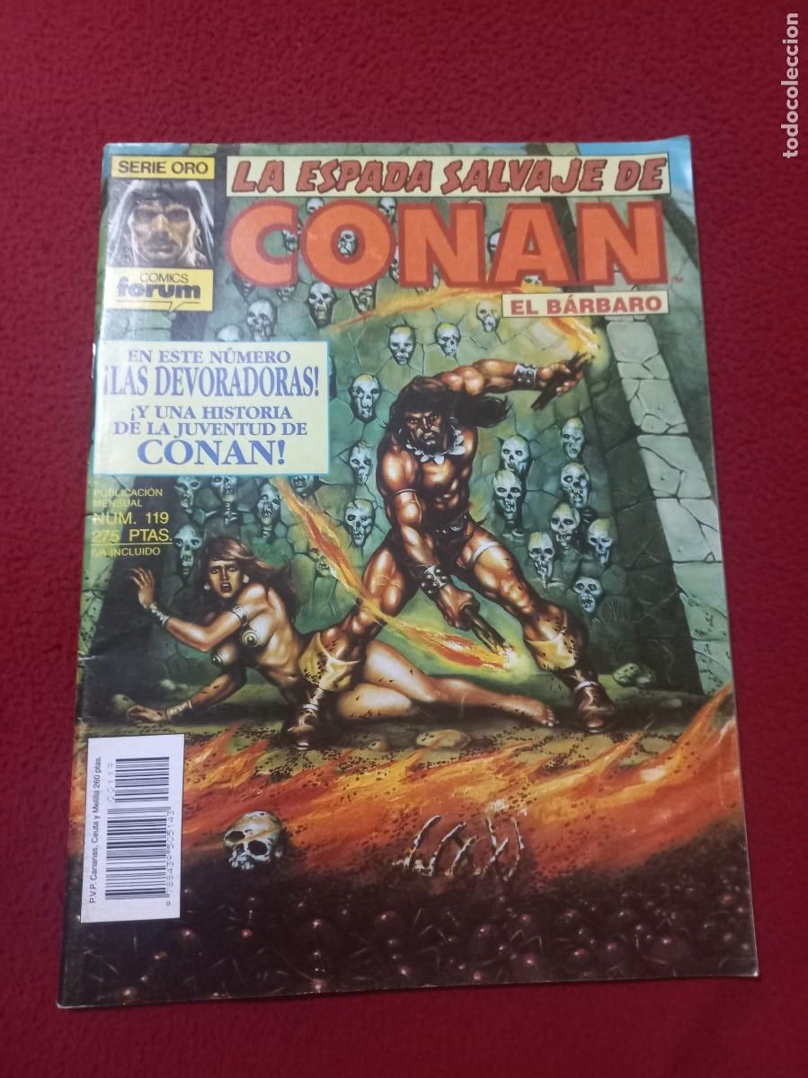 C&oacute;mics: LA ESPADA SALVAJE DE CONAN 119 - REVISTA .