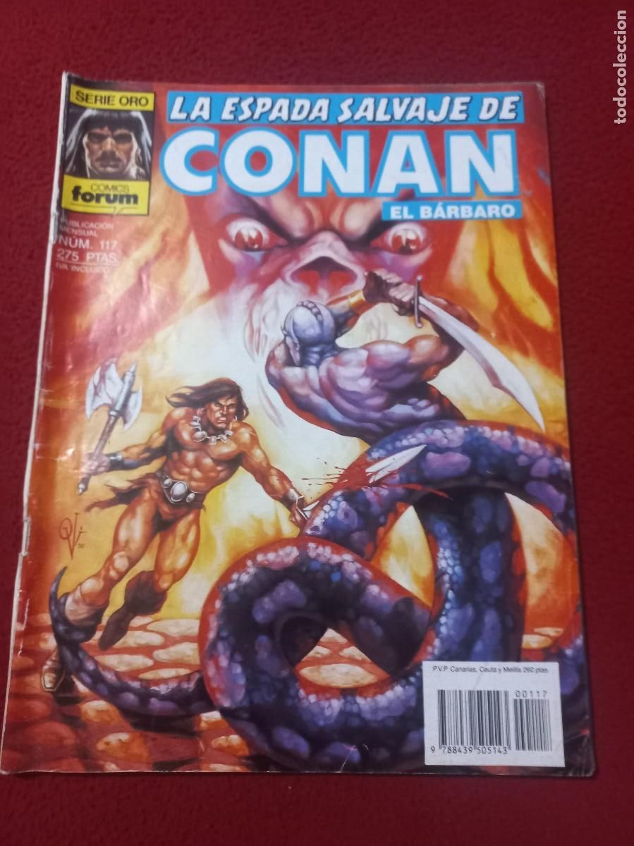 C&oacute;mics: LA ESPADA SALVAJE DE CONAN 117 - REVISTA . - Foto 1