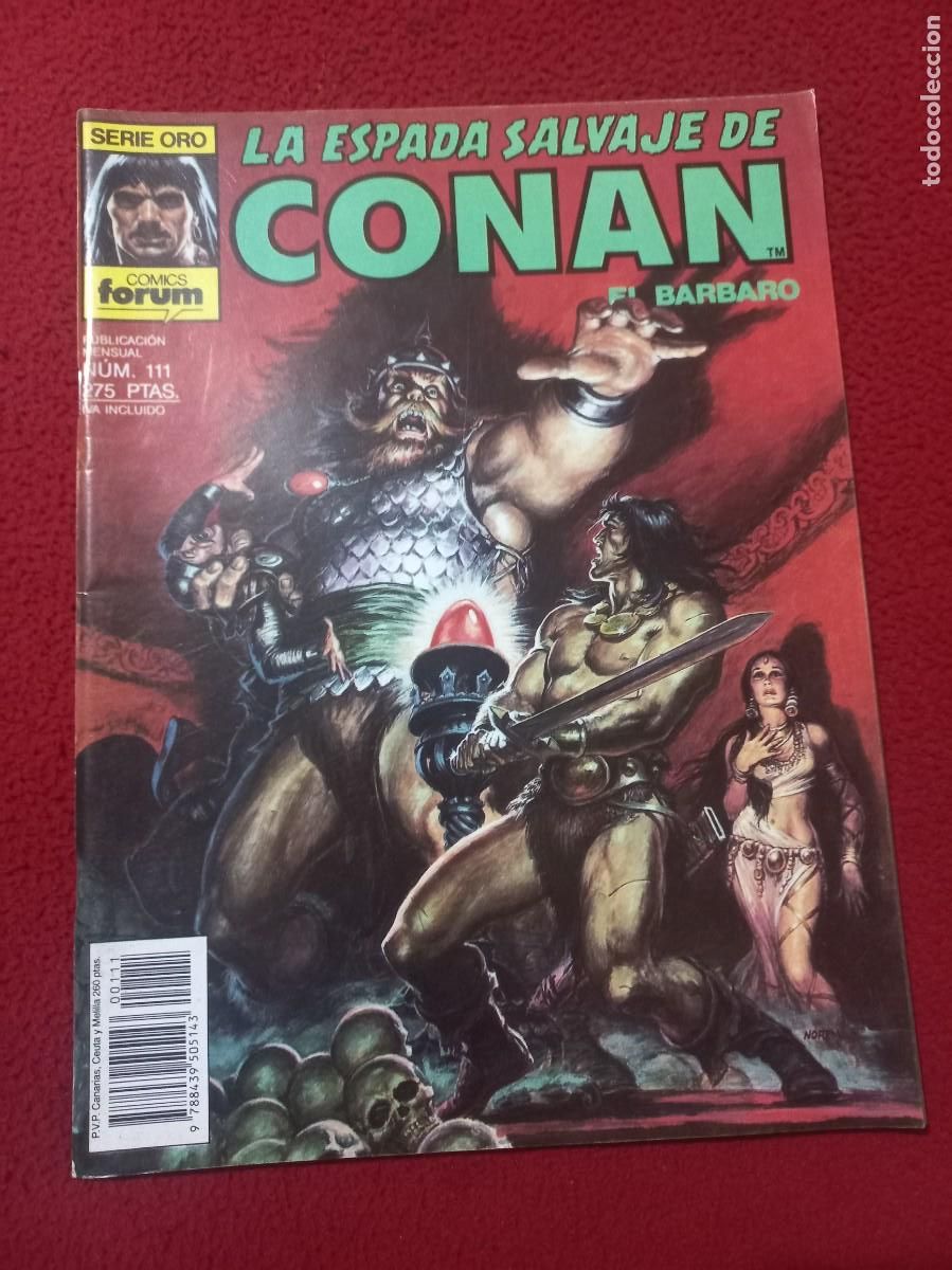 C&oacute;mics: LA ESPADA SALVAJE DE CONAN 111 - REVISTA . - Foto 1
