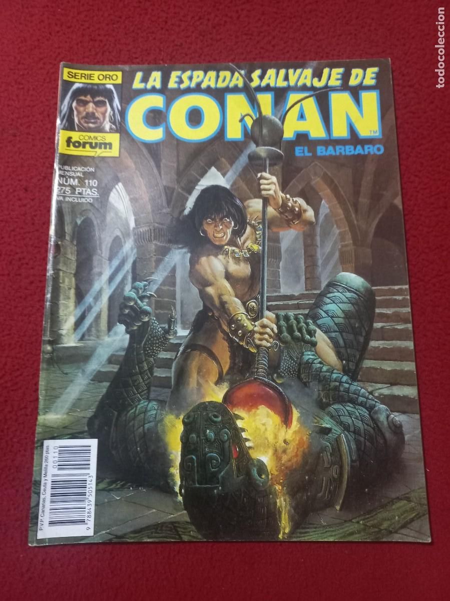 C&oacute;mics: LA ESPADA SALVAJE DE CONAN 110 - REVISTA .