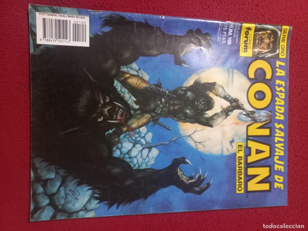 C&oacute;mics: LA ESPADA SALVAJE DE CONAN 109 - REVISTA .