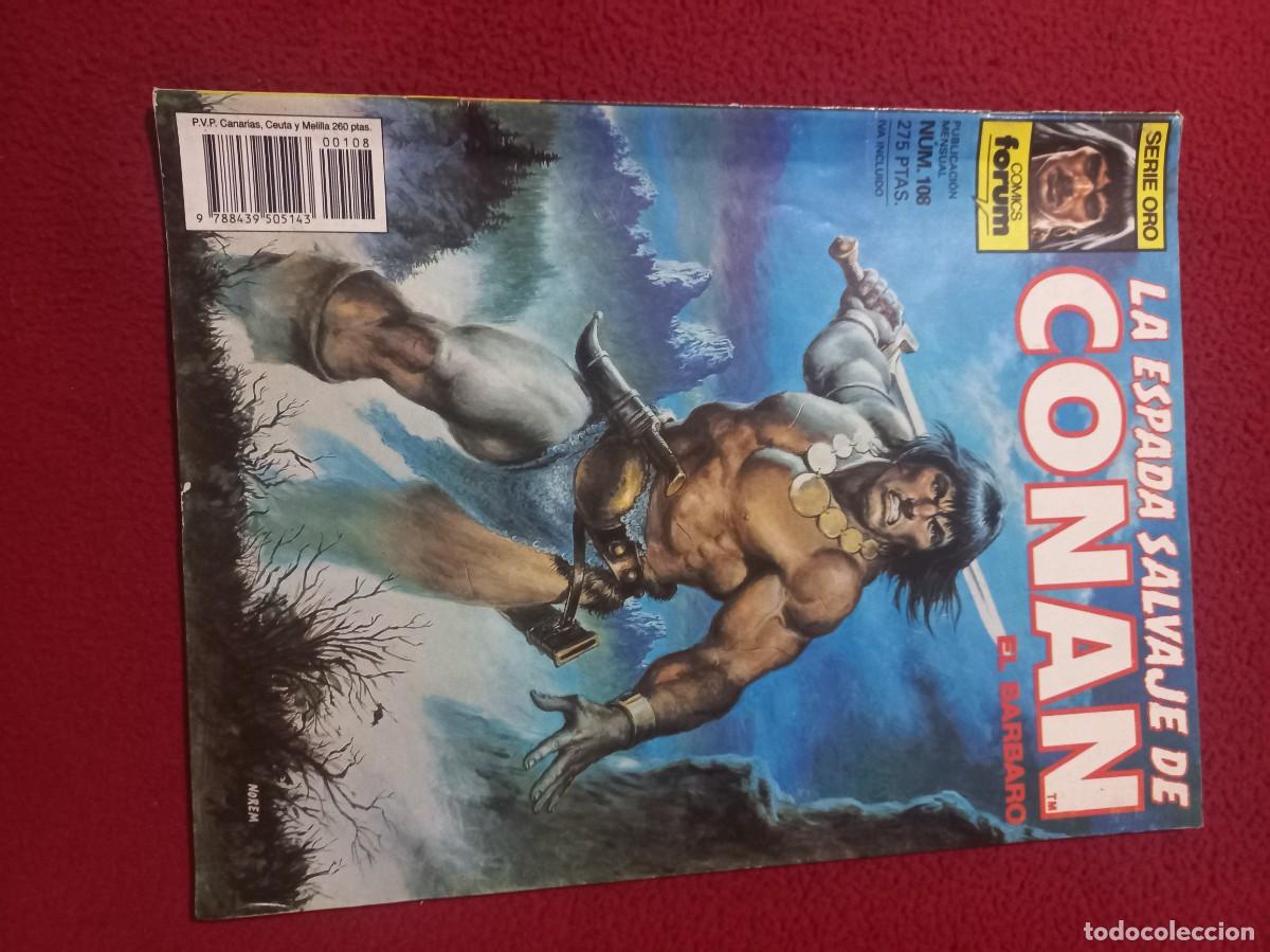 C&oacute;mics: LA ESPADA SALVAJE DE CONAN 108 - REVISTA .