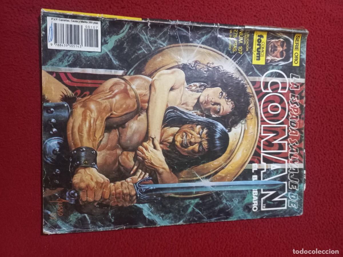 C&oacute;mics: LA ESPADA SALVAJE DE CONAN 107 - REVISTA .