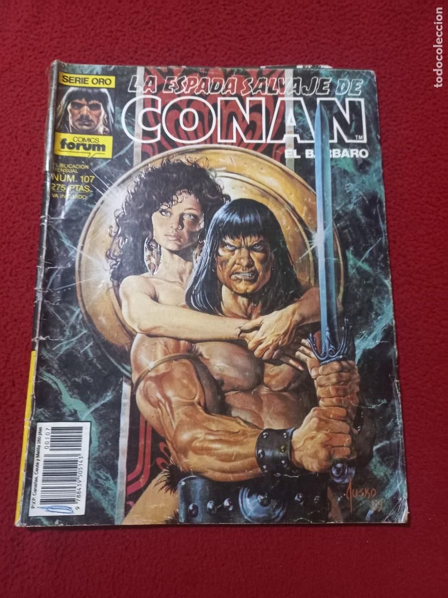 C&oacute;mics: LA ESPADA SALVAJE DE CONAN 107 - REVISTA .